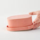 SALE / Butter dish / Pink