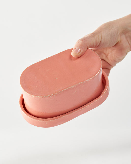 SALE / Butter dish / Pink