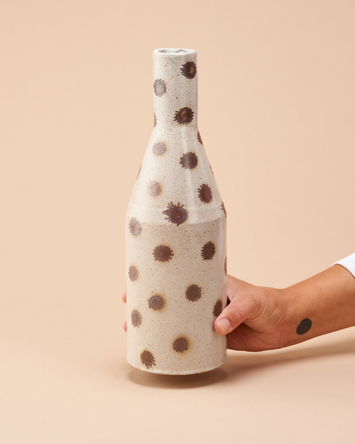 Bottle Shape #2 / Iron Dots