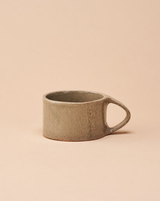 Low Mug / Celadon Wrinkle