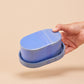 Butter dish / Blue