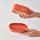 Butter dish / Coral